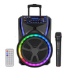 Cassa Karaoke a Batteria 8&#39;&#39; Portatile Bluetooth con Microfono Wireless USB/SD