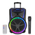 Cassa Karaoke a Batteria 8'' Portatile Bluetooth con Microfono Wireless USB/SD